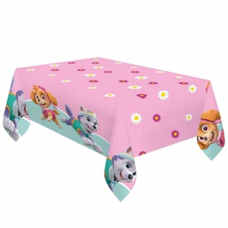 Tovaglia di Plastica 120x180cm con Paw Patrol "Everest e Skye"