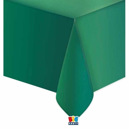 Tovaglia di Plastica 137x274cm Verde Metallizzato Verde "Green"