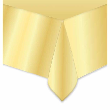Tovaglia di Plastica 137x274cm Oro Metallizzato Oro "Gold"