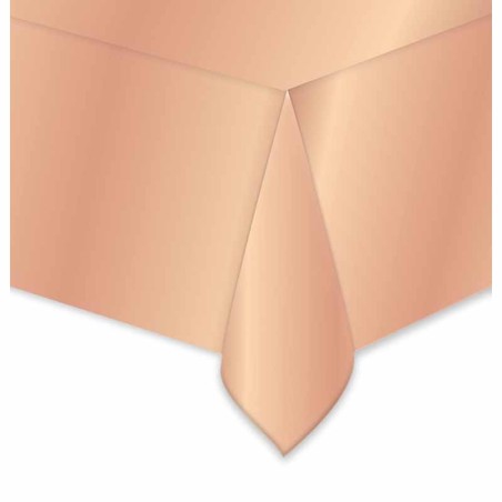 Tovaglia di Plastica 137x274cm Rose Gold Metallizzato Rose-Gold