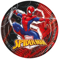 Piatto di Carta 23cm Spider-Man "World of Webs" 8pz Spider-Man