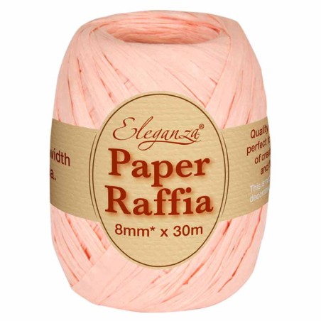 Nastrino in Carta Rafia Compostabile Pesca 30mt