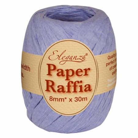 Nastrino in Carta Rafia Compostabile Lavanda 30mt