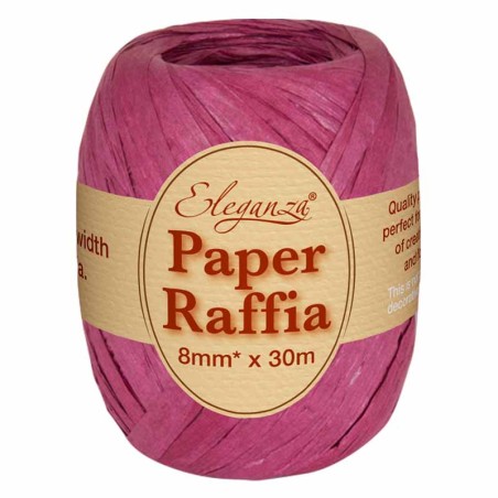 Nastrino in Carta Rafia Compostabile Bordeaux 30mt