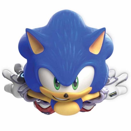 Mascherina di Carta sagomata Sonic Prime 6pz Sonic
