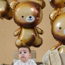 Palloncino in Foil 37" Super Shape Orsetto Animali Grabo