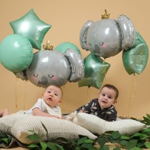 Palloncino in Foil 38" Super Shape Elefante "Baby Elephant" Animali Grabo