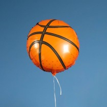 Palloncino in Foil 18" Palla da Basket "Basketball" Sport e Veicoli Grabo