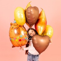 Palloncino in Foil 28" Super Shape Capibara "Party Capybara" Animali Grabo