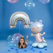 Palloncino in Foil 42" Super Shape Sirena "Mermaid" Pesci e Mare Grabo