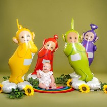 Palloncino in Foil 37" Super Shape Teletubbies Laa-Laa Personaggi Grabo