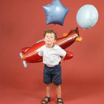 Palloncino in Foil 43" Super Shape Aeroplano Sport e Veicoli Grabo