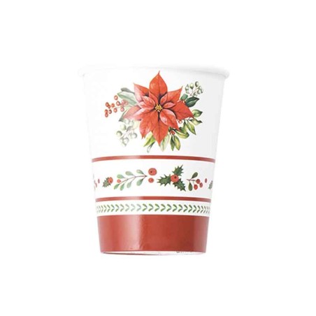 Bicchiere di Carta 250ml "Red Royal" 8pz