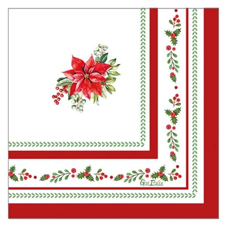 Tovagliolo di Carta 33x33cm "Red Royal" 16pz