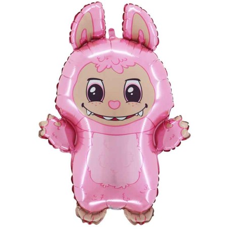 Palloncino in Foil 26" Super Shape "Bad Bunny Pink" Personaggi Grabo