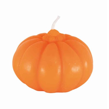 Candelina sagomata Zucca 6,5cm Accessori Tavola Halloween