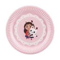 Piatto di Carta 18cm Gabby's Dollhouse 6pz Gabby's Dollhouse