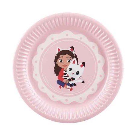 Piatto di Carta 18cm Gabby's Dollhouse 6pz Gabby's Dollhouse