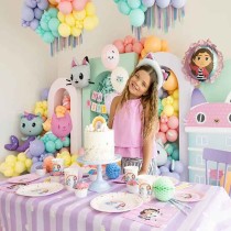 Palloncino in Foil 18" Gabby's Dollhouse con Volant Gabby's Dollhouse