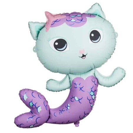 Palloncino in Foil 43" Super Shape "MerCat - Gabby's Dollhouse" Gabby's Dollhouse