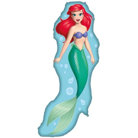 Palloncino in Foil 39" Super Shape Sirenetta Ariel Ariel Sirenetta