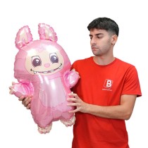 Palloncino in Foil 26" Super Shape "Bad Bunny Pink" Personaggi Grabo