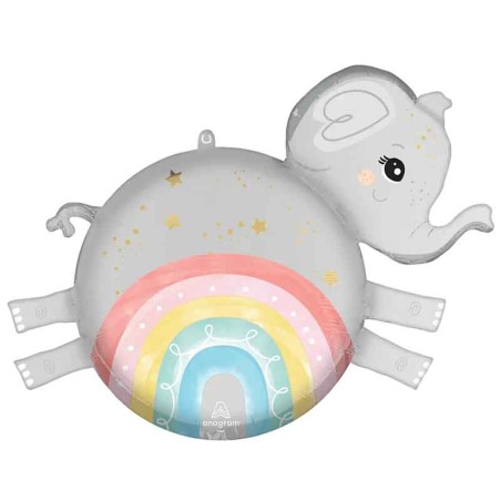 Palloncino in Foil 21" Roly Polies Elefante "Elephant" Elefante "Elephant"