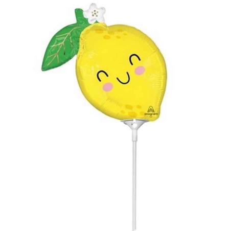 Palloncino in Foil 14" Mini Shape Limone Frutta