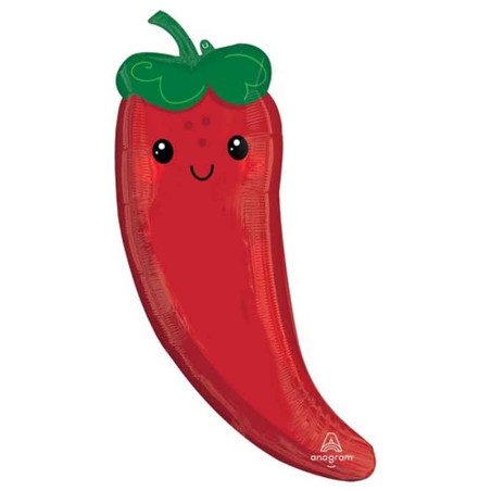 Palloncino in Foil 36" Super Shape Peperoncino Food & Drink