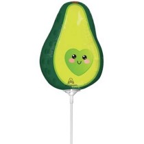 Palloncino in Foil 14" Mini Shape Avocado Food & Drink