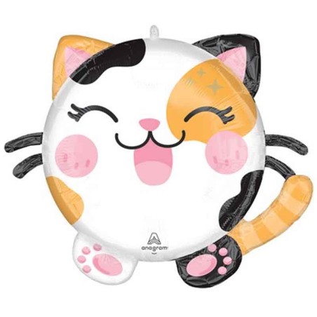 Palloncino in Foil 20" Roly Polies Gattino Animali (Fattoria e Domestici)
