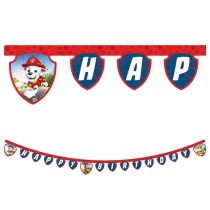 Festone Happy Birthday con Paw Patrol "Rescue Heroes" 2mt Paw Patrol