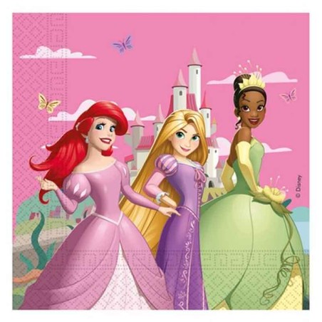 Tovagliolo di Carta 33x33cm Principesse Disney "Princess Create Your World" 20pz Principesse Disney