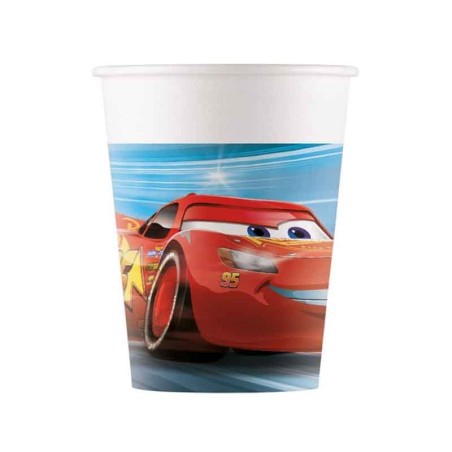 Bicchiere di Carta 200ml con Cars "Victory Is Mine" 8pz Cars