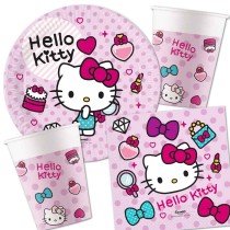 Bicchiere di Carta 250ml con Hello Kitty "Fashion Stylist" 8pz Hello Kitty