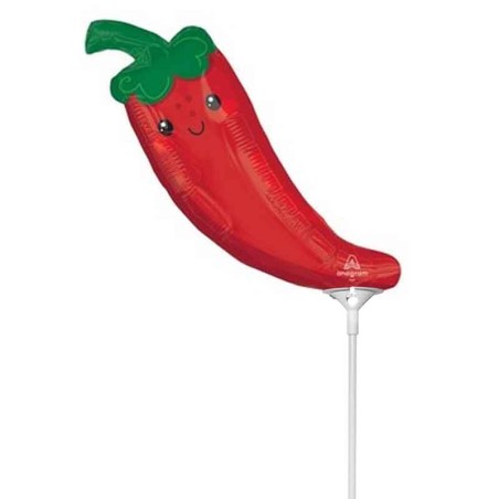 Palloncino in Foil 14" Mini Shape Peperoncino Food & Drink