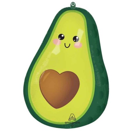 Palloncino in Foil 24" Super Shape Avocado Food & Drink