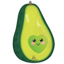 Palloncino in Foil 24" Super Shape Avocado Food & Drink
