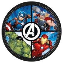 Piatto di Carta 23cm Avengers "Evergreen" 8pz Avengers