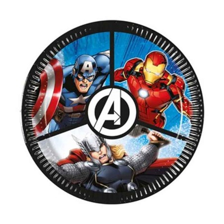 Piatto di Carta 20cm Avengers "Evergreen" 8pz Avengers