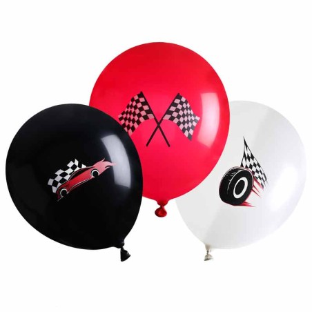 Palloncino in Lattice 12" stampato "Formula 1" 6pz Sport
