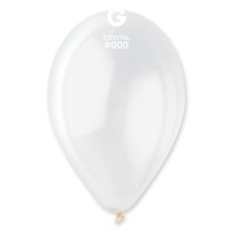 Palloncino in Lattice 12" G110 Trasparente "Crystal 000" 50pz Gemar Standard 12" G110