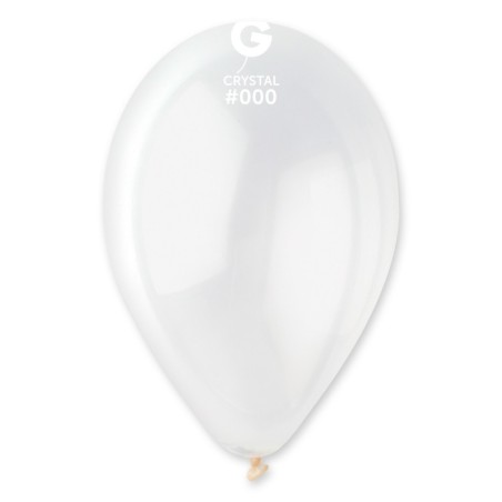 Palloncino in Lattice 12" G110 Trasparente "Crystal 000" 50pz Gemar Standard 12" G110