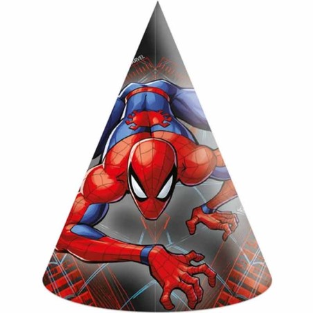 Cappellino a Cono Spider-Man "World of Webs" 6pz Spider-Man