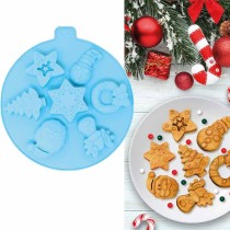 Stampo Azzurro Pallaina per 7 Biscotti di Natale Accessori Tavola Natale e Capodanno