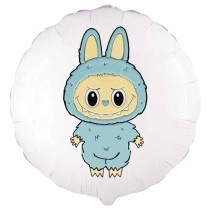 Palloncino in Foil 18" Angry Bunny Celeste