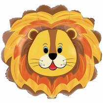 Palloncino in Foil 30" Super Shape Leone "Lion" Animali (Giungla e Bosco)