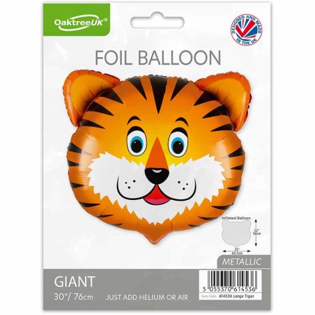 32 Palloncini Per Festa Giungla – Animali Safari, Tigre, Zebra, Leopardo, Lattice Colorato, 12 Pollici