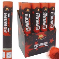 Cannone Spara Polvere Colorata Arancione 30cm Party Holi Color