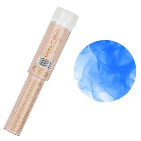 Fumogeno Colorato Celeste "Boy or Girl?" 5pz Fumogeni